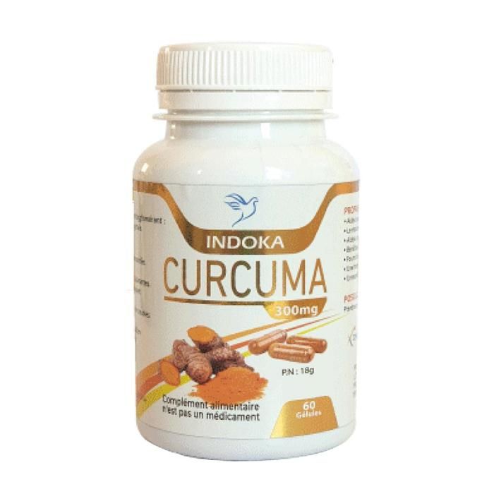 Curcuma 300mg 60 gélules - Anti-inflammatoire & Antioxydan