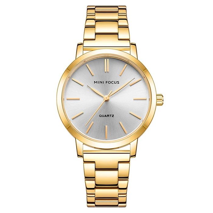 Montre - MINI FOCUS - Simple - Doré - Bracelet Fin - Femme