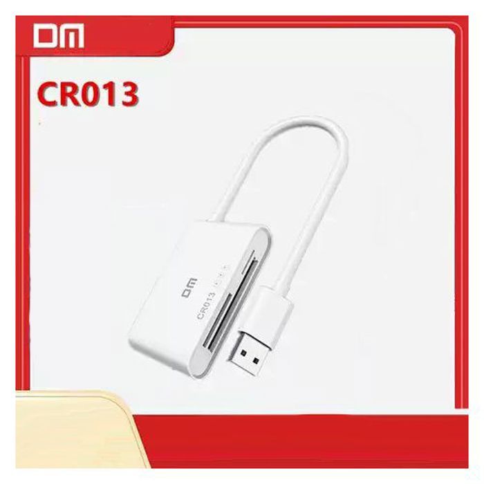 DM Lecteur de carte memoire Rapide USB 2.0 pour Tf et Sd et Cf