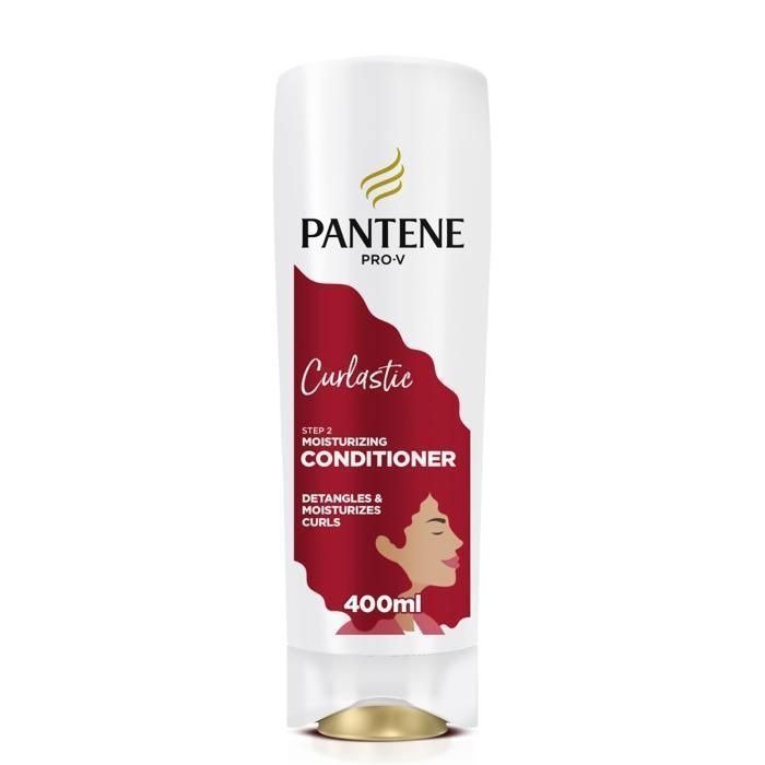 Pantene Après Shampoing Curlastic Sans Sulfate Cheveux Bouclés 360ml