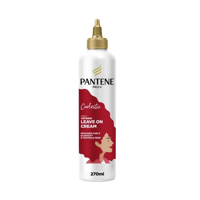 Pantene Crème sans Rinçage Leave On Curlastic Cheveux Bouclés 270 ml