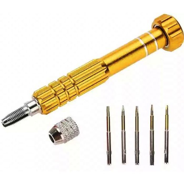 Koocu 5 en 1 tournevis de précision démonter le Kit d'outils de réparation