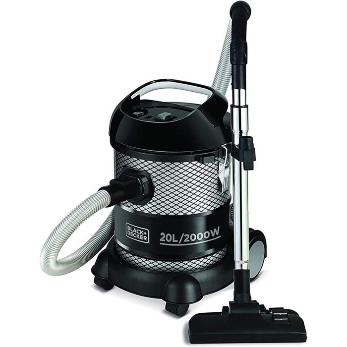 Aspirateur à tambour - BLACK + DECKER - BV2000 - 2000W - 20L - Autonettoyant