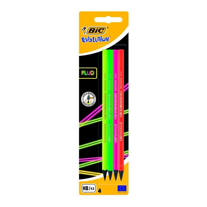 CRAYON EVOLUTION FLUO AST BL4 EU