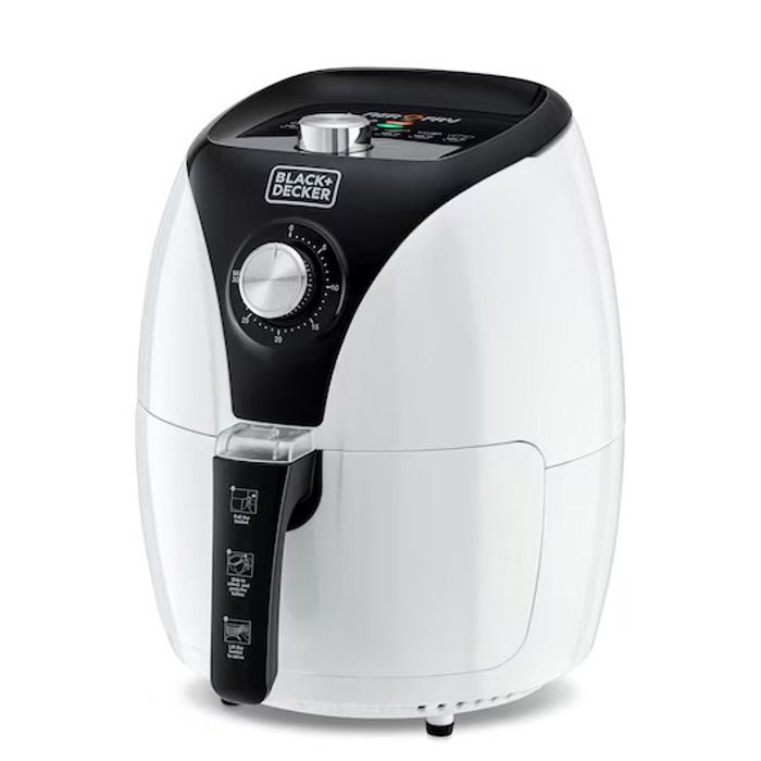 Friteuse à air - BLACK + DECKER - AF220-B5 - 3,5L - 1500W - Multicolore