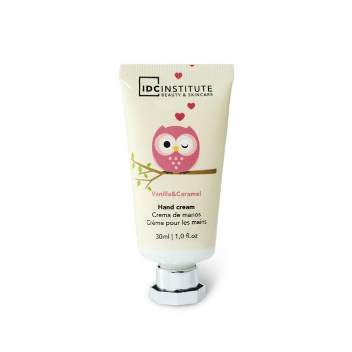 Crème pour les mains - IDC - Vanilla&Caramel - 30ML - Non gras - Hydratation profonde