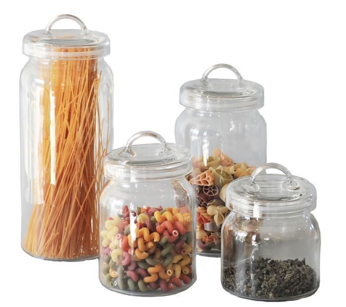 BOCAL EN VERRE 1500ML AV COUVERCLE VERRE 82455-2