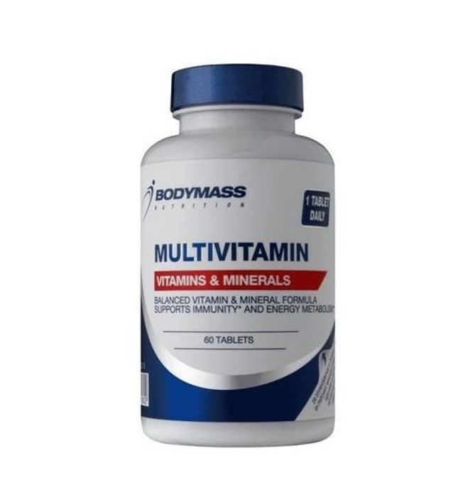 Bodymass Multivitaminé Vitamines & Minéraux - 60 Comprimes