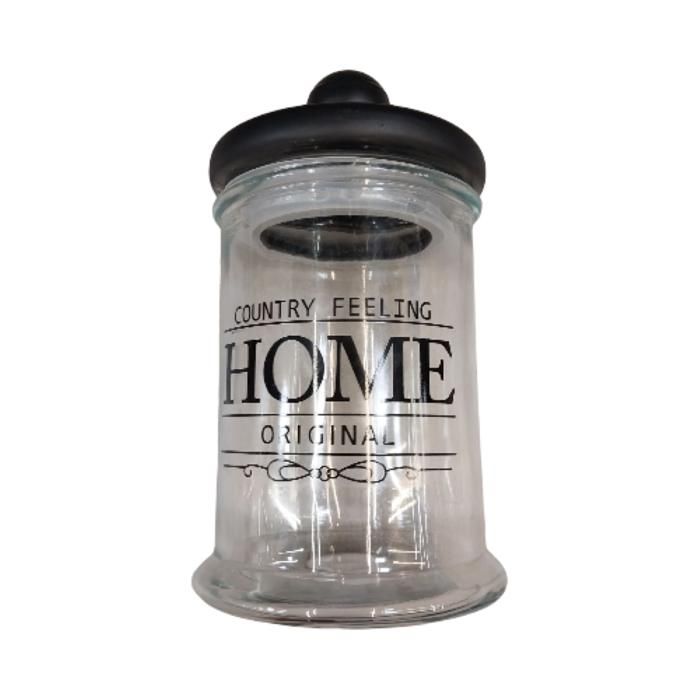 BOCAL DE RANGEMENT EN VERRE AVEC COUV 1300 ML