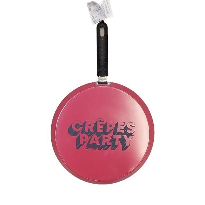 Crêpière - M18 - 28 cm - Anti-adhésif - Couleur Aléatoire