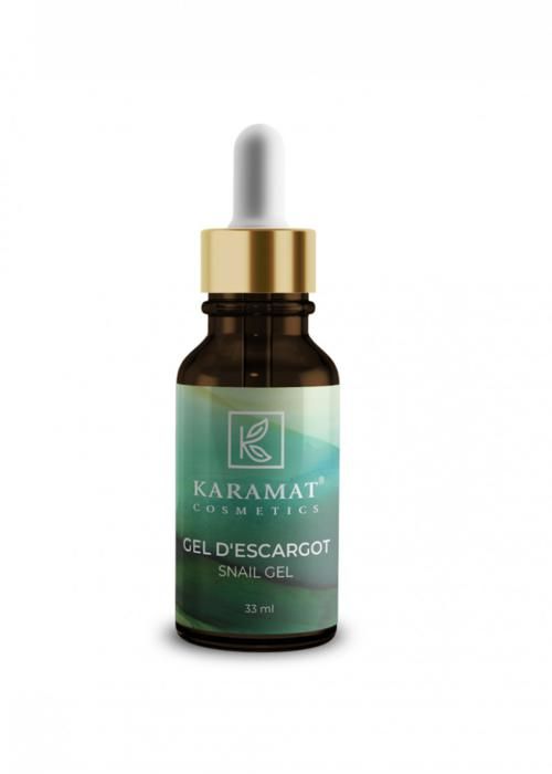 Gel d'Escargot - KARAMAT COSMETICS - 33ML - Anti-âge - Hydratant - Sans parabène