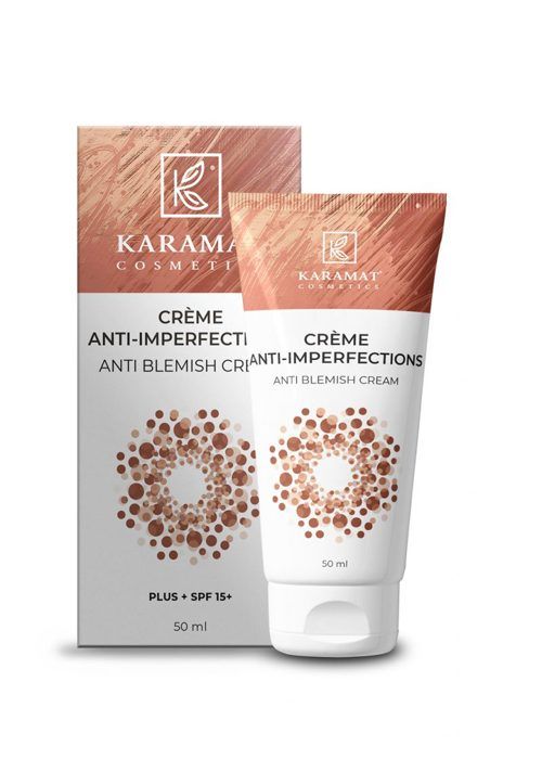 Crème Anti Imperfections - KARAMAT COSMETICS - 50ml - Vitamine A - Alfa-Arbutine - SPF