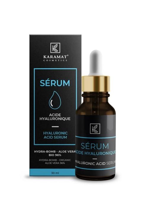 Sérum Acide Hyaluronique - KARAMAT COSMETICS - 30ML - Hydratation - Apaisant - Revitalisant