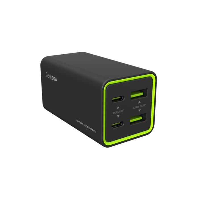 Chargeur de Bureau - Goui - Tank - 4 Ports - 65W - Charge Rapide GaN