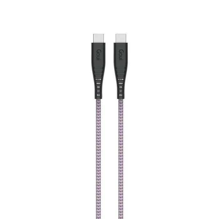 Câble Type-C - Goui - Flex - 1,5 m - 60 W - Bleu foncé