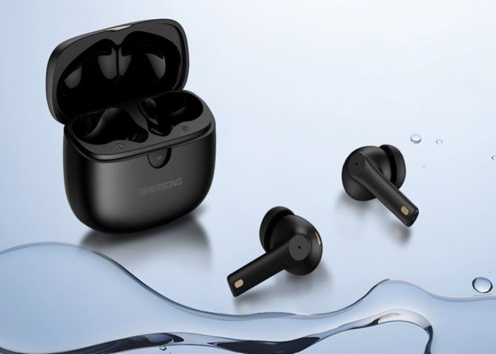 Ecouteurs sans fil - RIVERSONG - Utopia H5 - Réduction de bruit - IPX5 - 5h d'écoute