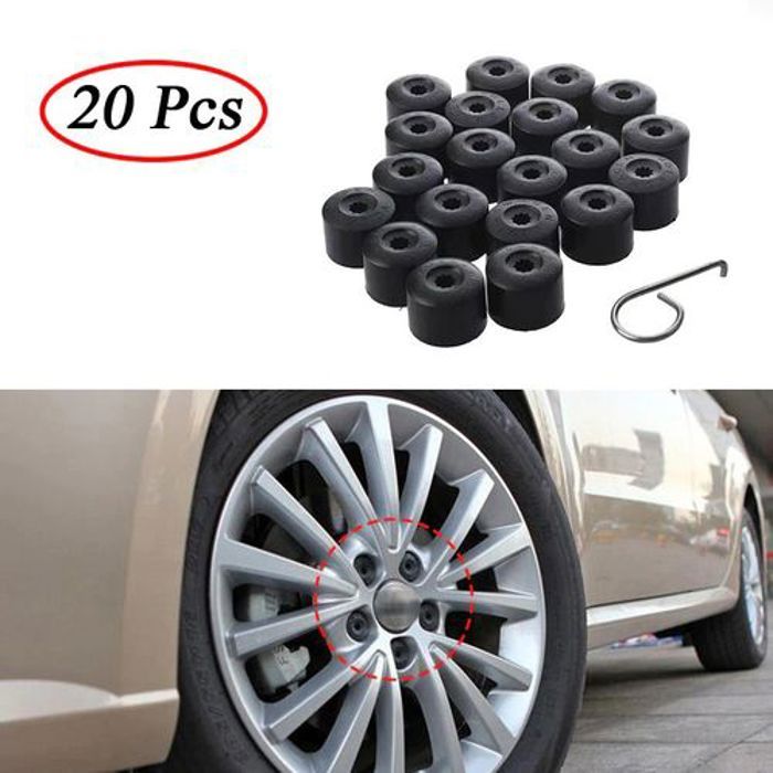 Écrous De Roue M12 X 1,25 - 20 Pièces, Coniques Fermés, Noirs, Pour Nissan, Subaru, Suzuki