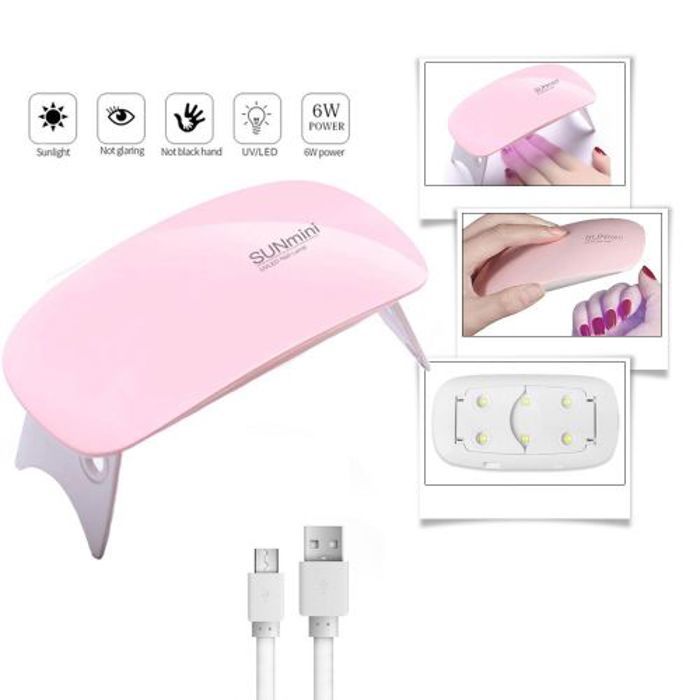 Mini Sèche-Ongles UV LED Lampe UV Outil De Manucure Portable vernis ongles à gel