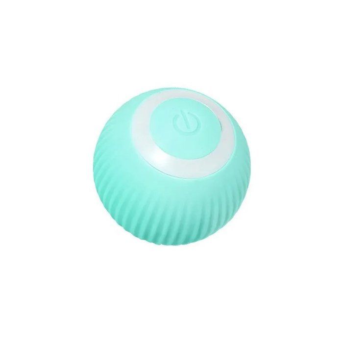 Jouet interactif pour chat - Intello - Ball Cat - Bleu et Vert - Résistant - Stimulation mentale