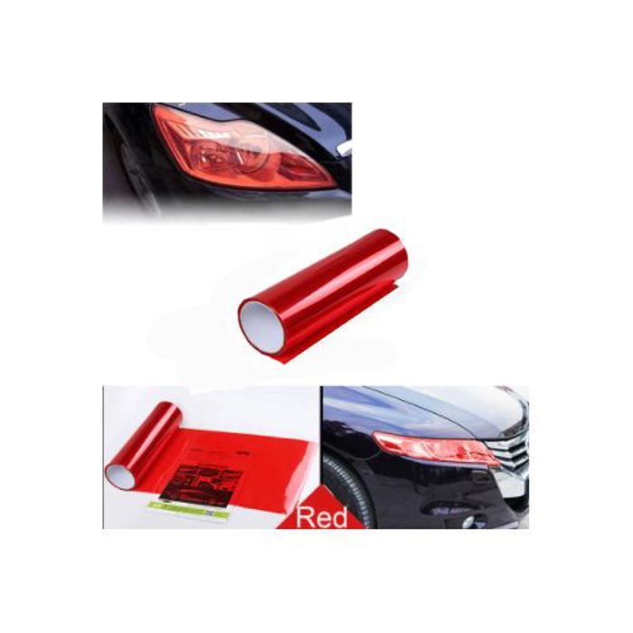 Film autocollant en vinyle, teinte de feu avant et arrière, changement de lumière de voiture