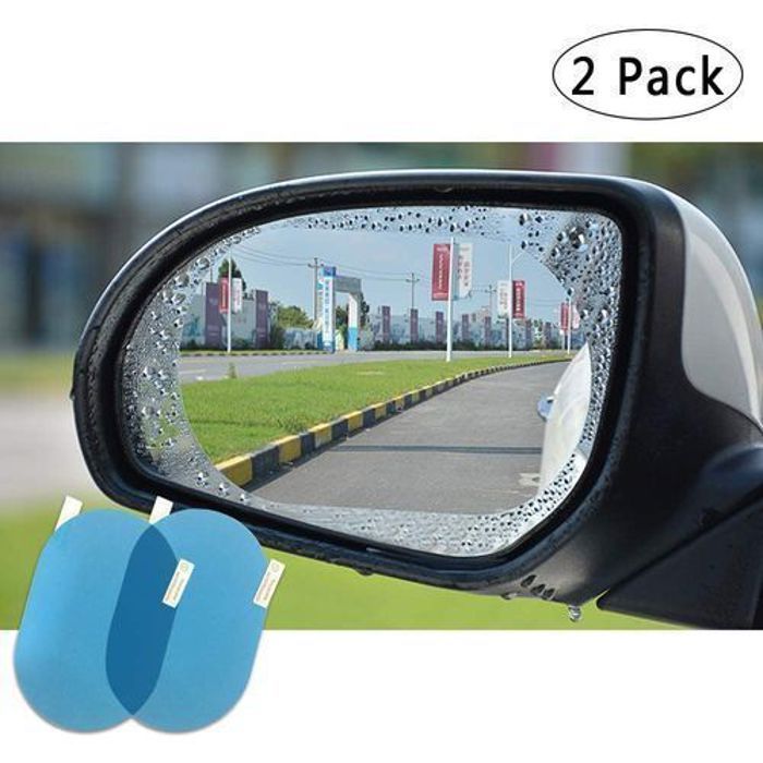 *//Paire Film étanche Rétroviseur vue latérale verre Anti-pluie anti-buée