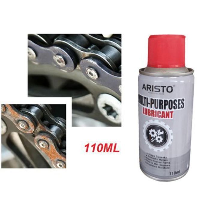 Aristo Spray Polyvalent Lubrification et Protection Antirouille pour Toutes Situations 110ml