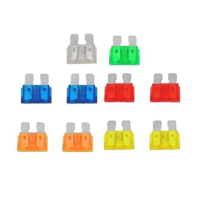 10 pcs mini lame fusibles auto voiture camion assortiment fusible