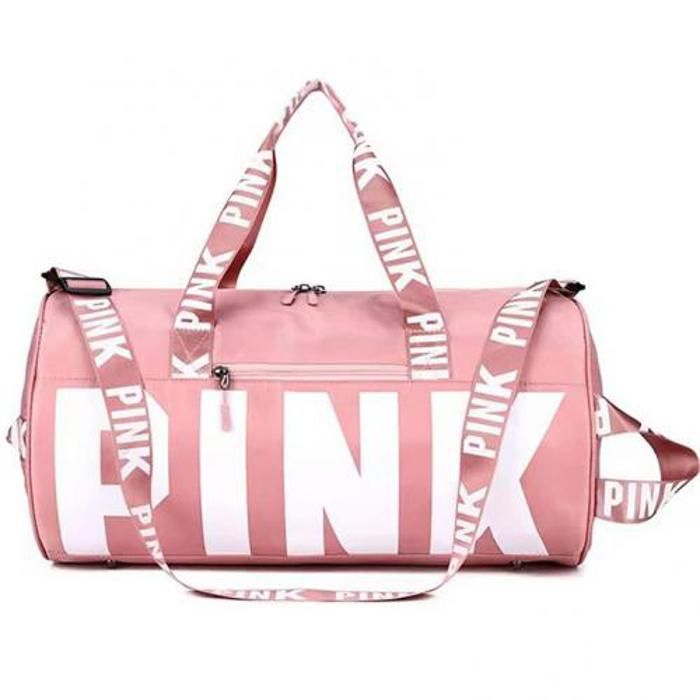 SAC DE SPORT ET VOYAGE LÉGER ÉTANCHE PORTABLE EN MOTIF "PINK"