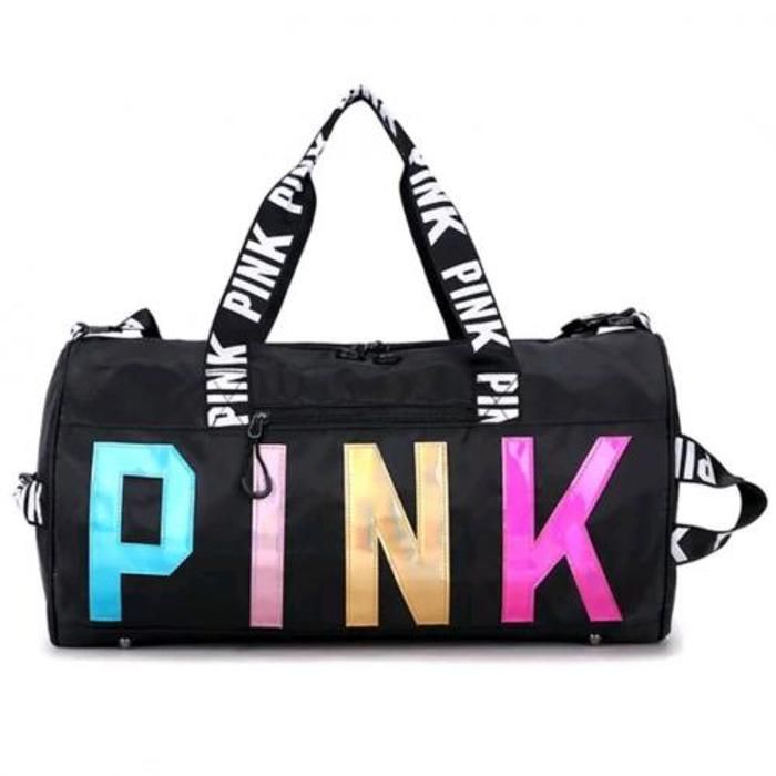 SAC DE SPORT ET VOYAGE LÉGER ÉTANCHE PORTABLE EN MOTIF "PINK"