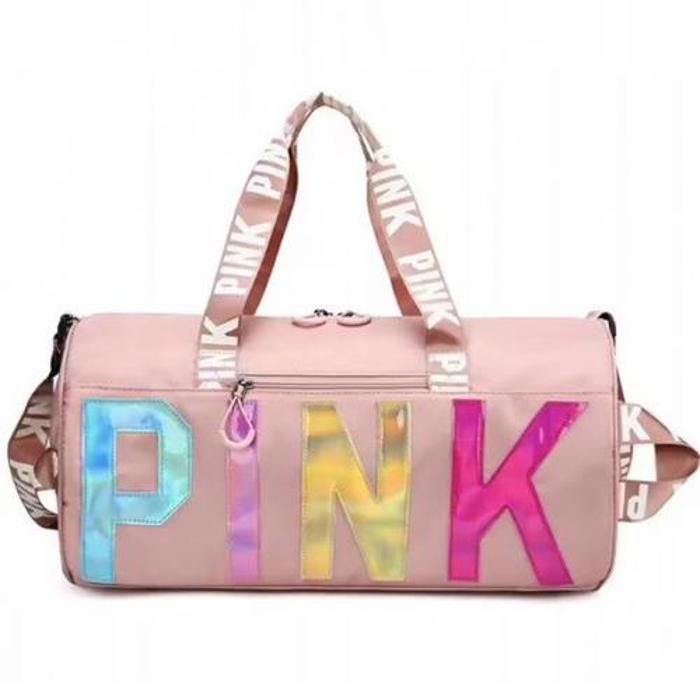 SAC DE SPORT ET VOYAGE LÉGER ÉTANCHE PORTABLE EN MOTIF "PINK"