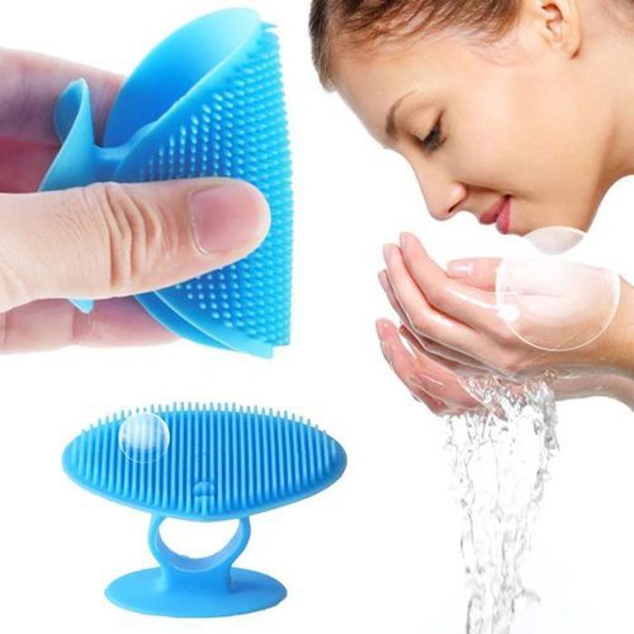 Brosse de nettoyage du visage en Silicone, nettoyeur de pores, lavage doux du visage, outil de soins de la peau