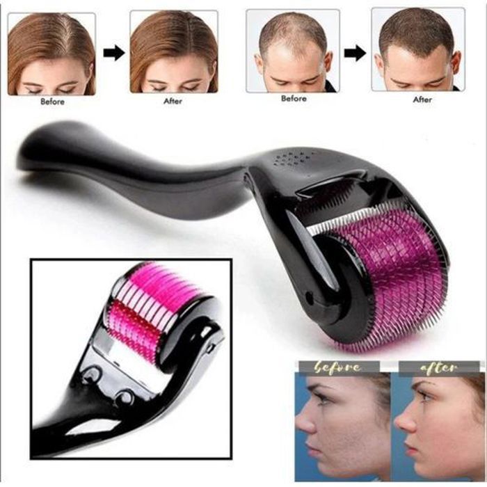 Derma Roller - Qualité Supérieure - Multifonctionnel - Anti-perte de cheveux - Acné - Rides