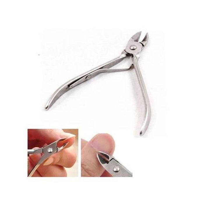 Pince coupe-ongles en acier inoxydable, pour pédicure et manucure, ciseaux nail