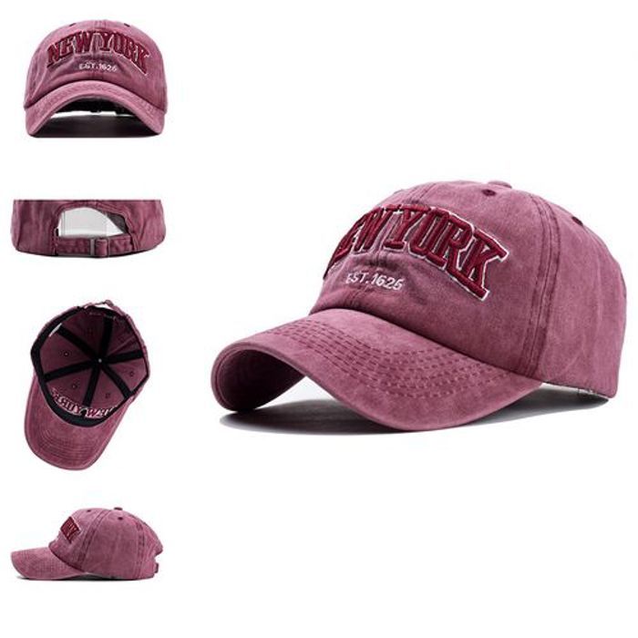 Casquette de baseball - GENERIC - NEW YORK - Rose - Sportswear - Automne/Hiver
