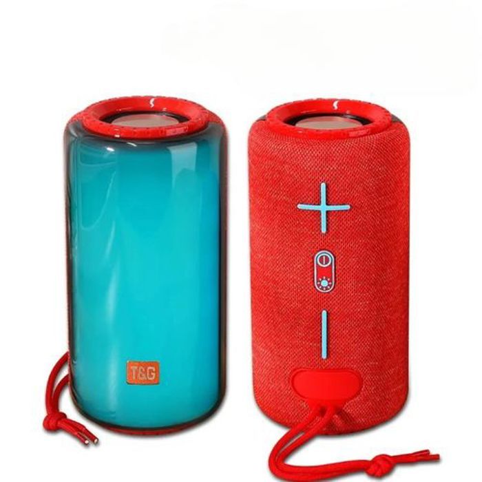 Haut-parleur Bluetooth - TG - Portable - Résistant à l'eau - Autonomie 12h - LED RVB