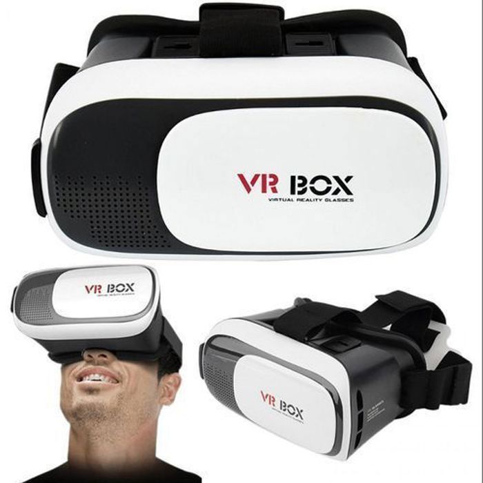 VR Box Lunettes Casque 3D de Réalité Virtuelle Compatibles Android et iPhone