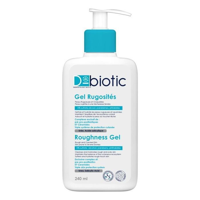 Crème - D-BIOTIC - Gel Rugosités - 240 ml - Sans parabène - Pour tous types de peau