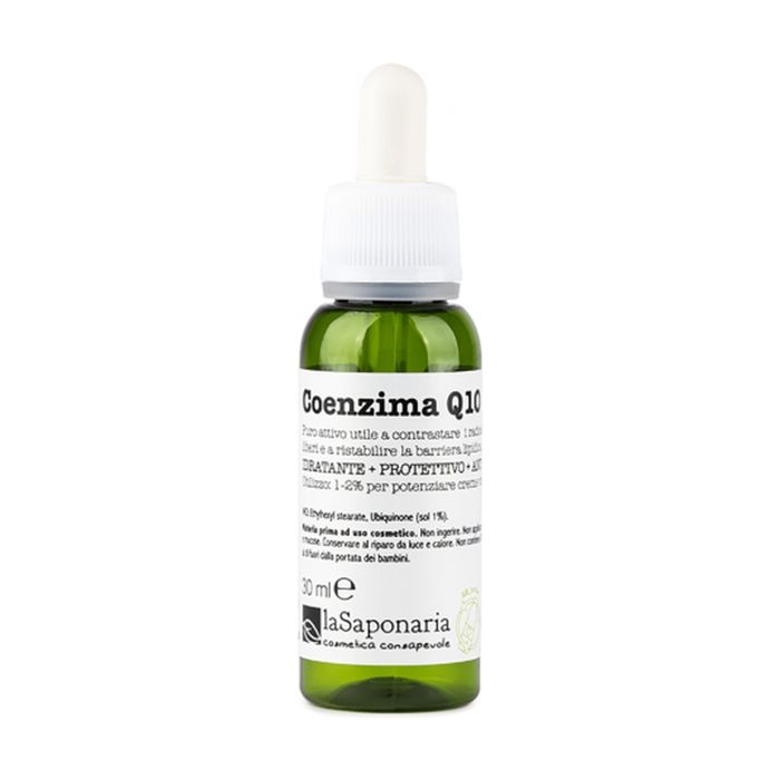 Sérum cosmétique - La Saponaria - Coenzyme Q10 Pure - 30ml - Anti-âge - Revitalisant