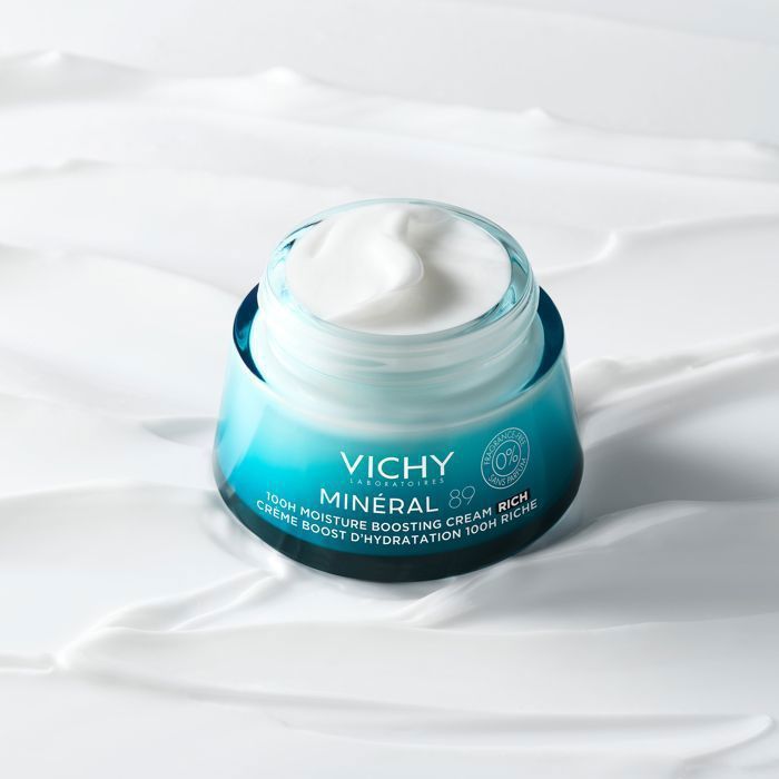 VICHY MINÉRAL 89 CRÈME RICHE BOOST D’HYDRATATION 100H SANS PARFUM