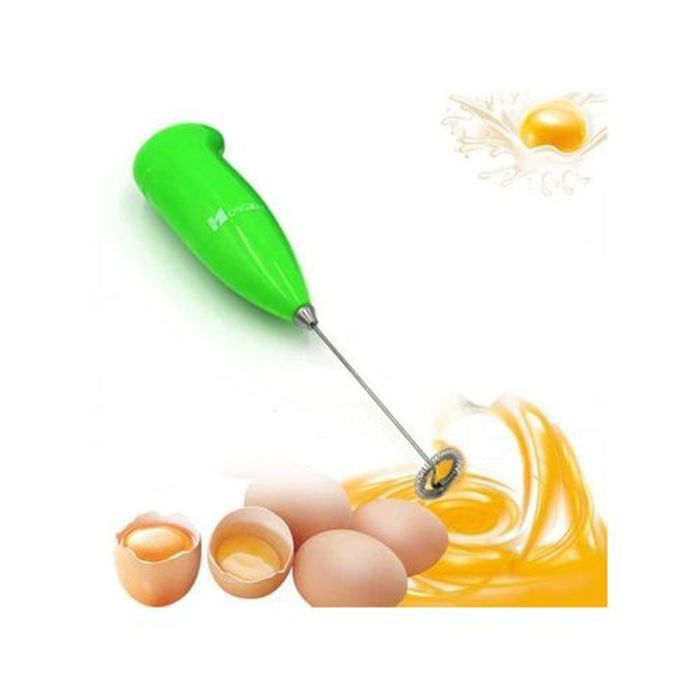 Batteur à œufs électrique portatif en acier inoxydable, cuisine domestique, Mini mélangeur de café et de thé au lait