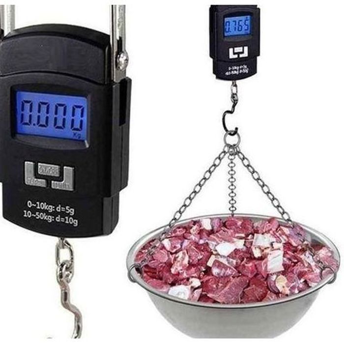 Balance électronique portable, Machine de pesée numérique Max 50 kg