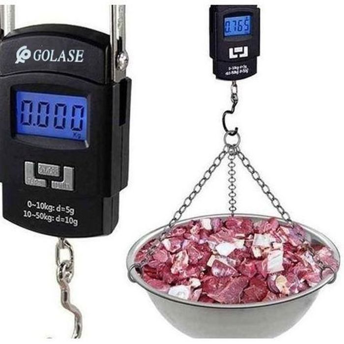 Balance électronique portable, Machine de pesée numérique Max 50 kg