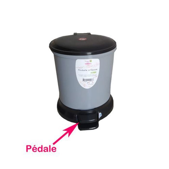Saga Poubelle à pédale , facilite son nettoyage