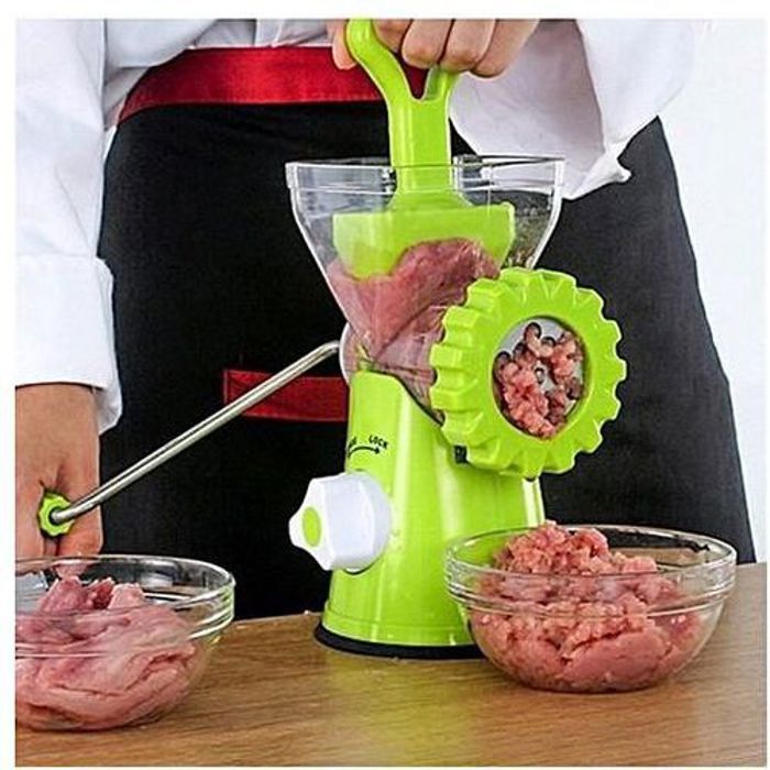 Super mincer multi-functional food, Hachoir multifonction Trancheuse salade Fruit et légumes râpe déchiqueteuse