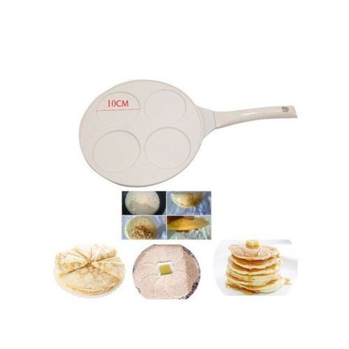 Poêle crêpière Granit 26 CM à 4 unités Harcha Crêpe, Pancake.