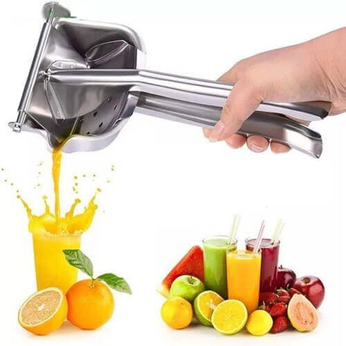Presse-agrumes manuel en acier inoxydable