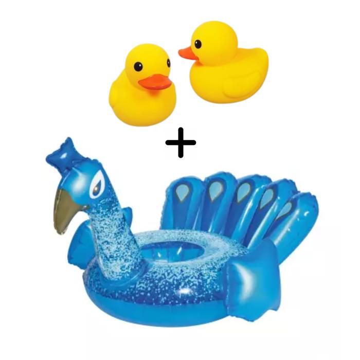 Porte-gobelet Bestway + Deux mini-canards - Mini pack