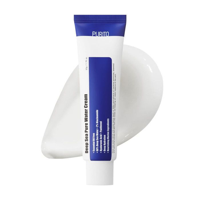 Crème Hydratante - Purito - Deep Sea Pure Water - 50g - Vegan - Gel - Hydratation Profonde