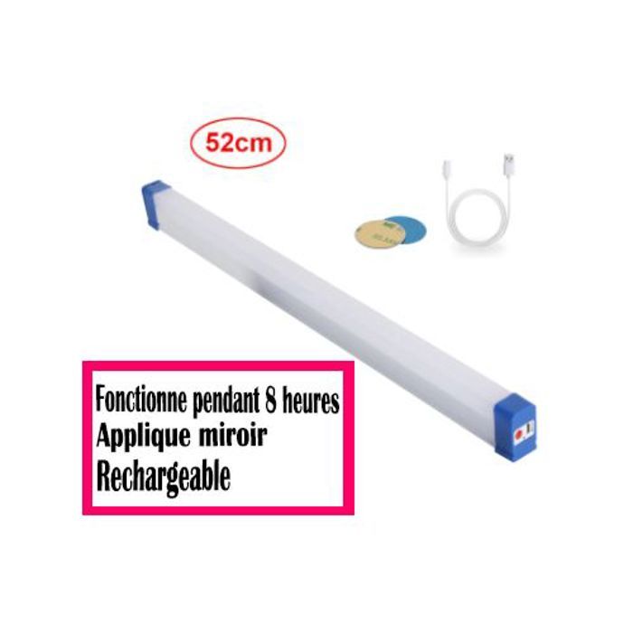 Veilleuse à LED 60W, lampe rechargeable USB, lampe pour l'extérieur, l'intérieur, la maison, la cuisine, le placard