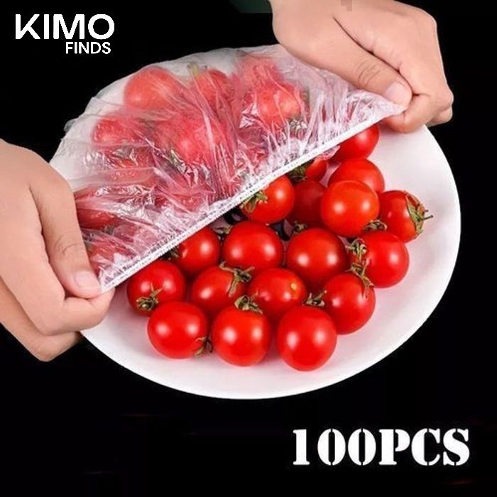 KIMO FINDS 100 sacs de conservation des aliments réutilisables élastiques a fermeture extensible